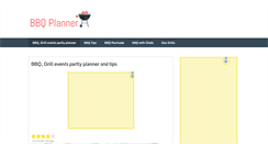 Desktop Screenshot of bbqplanner.com